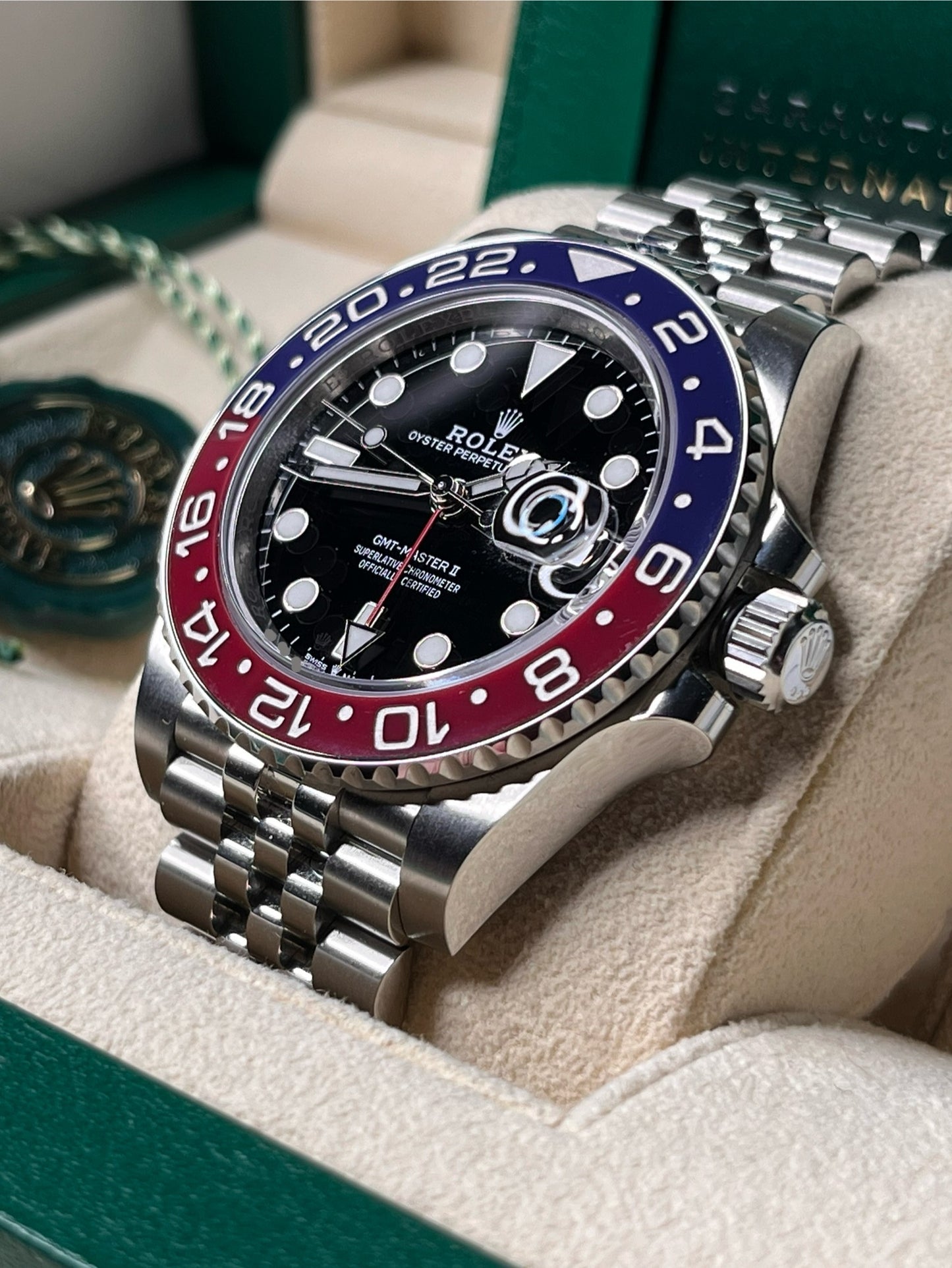 GMT Master II “Pepsi” 2021