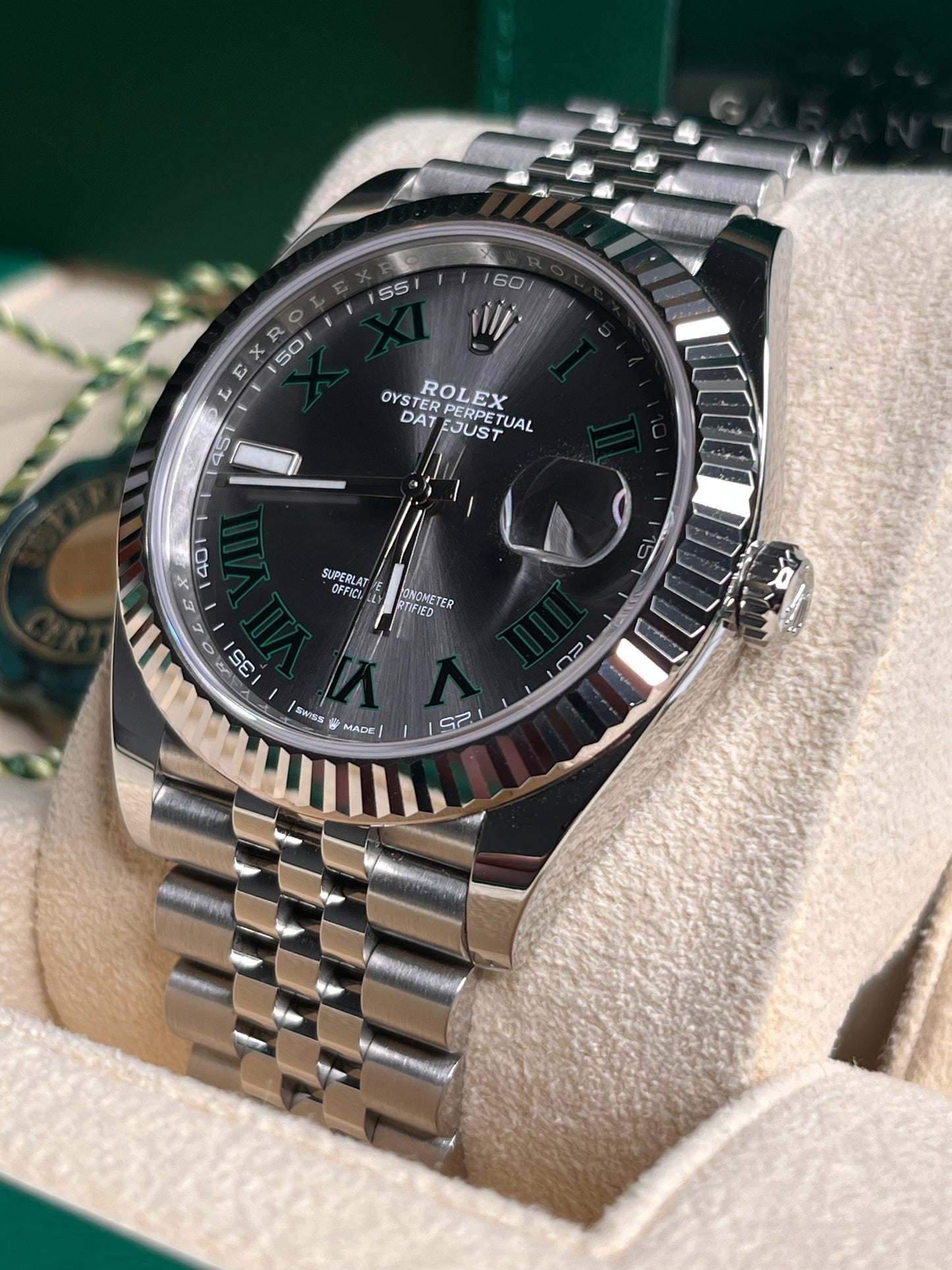 Rolex Datejust 41 Wimbledon 2024