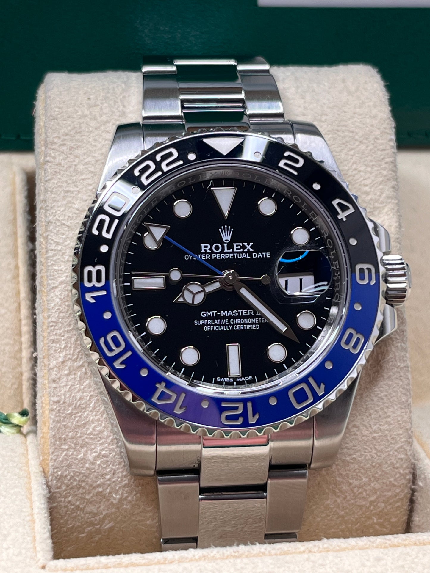 Rolex GMT Master II Batman 2017