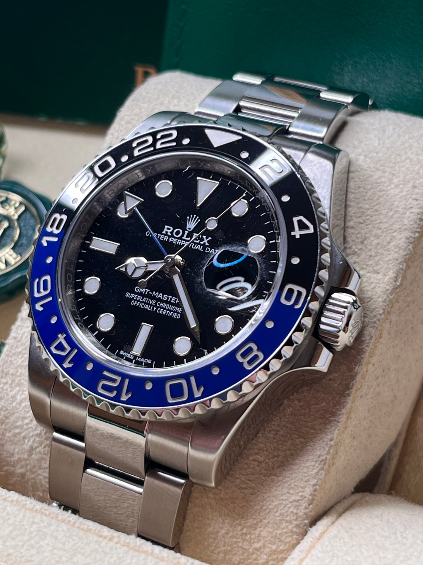 Rolex GMT Master II Batman 2017