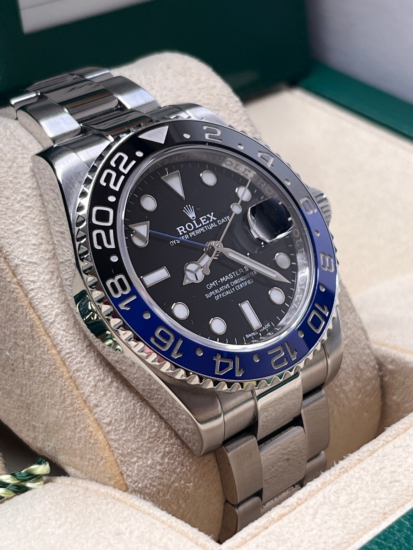 Rolex GMT Master II Batman 2017