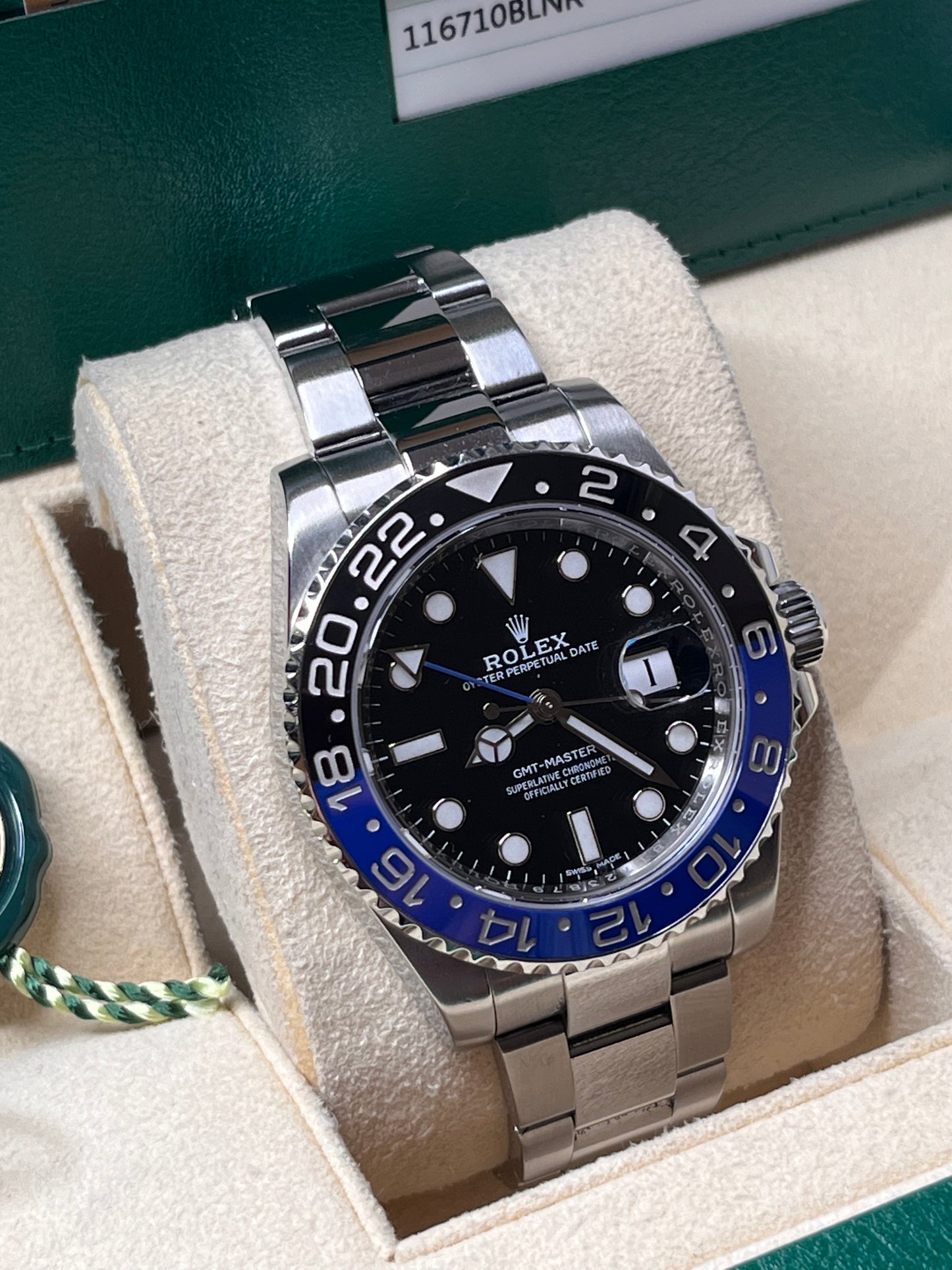 Rolex GMT Master II Batman 2017