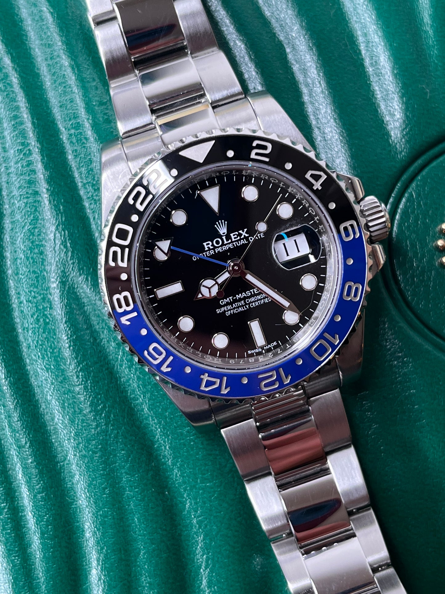 Rolex GMT Master II Batman 2017