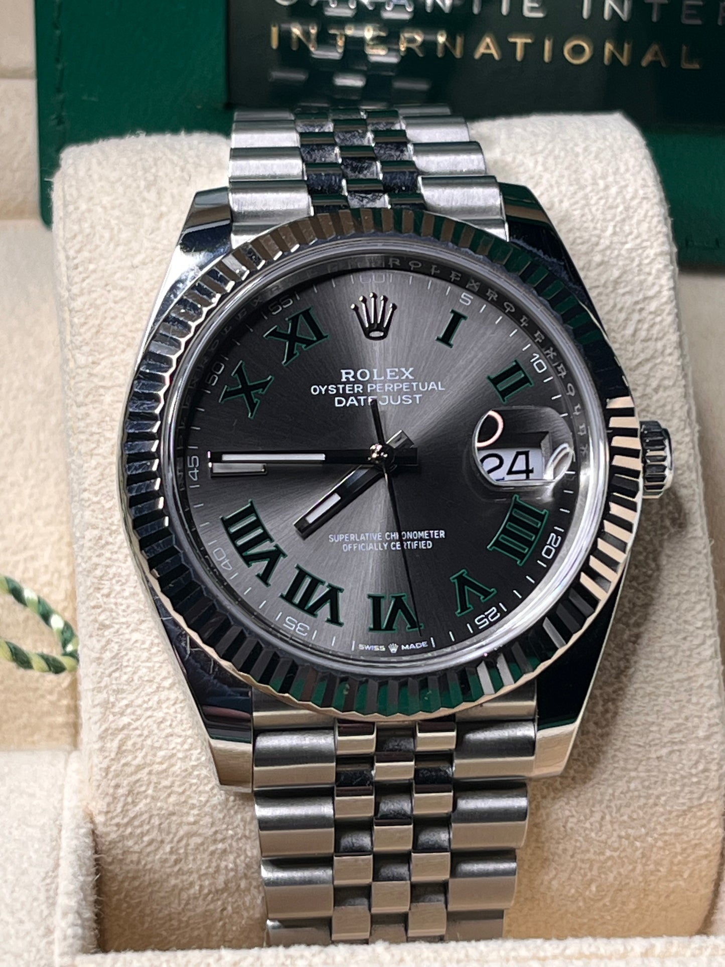 Datejust 41 Wimbledon 2024