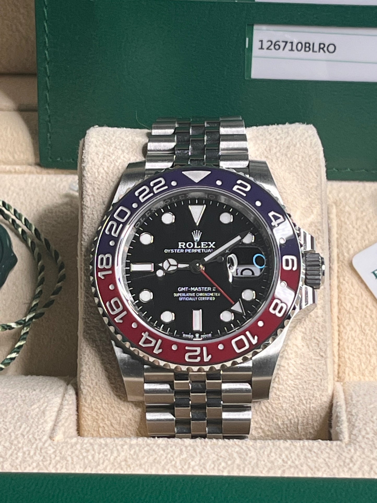 GMT Master II Pepsi 2019